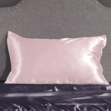 Non-toxic High End Luxury 19/22/25mm OEKO Certified Mulberry Zipper Closure Silk Pillowcase